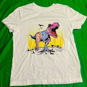 Boys Dinosaur Graphic Short Sleeve T-shirt Kids
